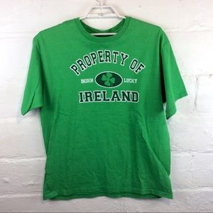 ☘️ Born Lucky St Patrick’s Day Shirt XL